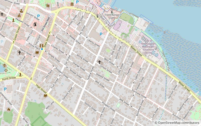 First Presbyterian Church location map