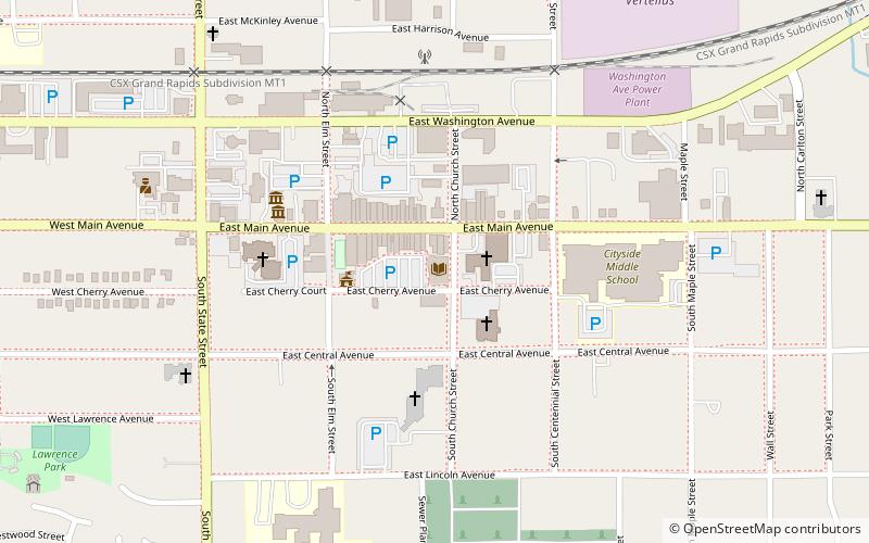 Howard Miller Public Library location map
