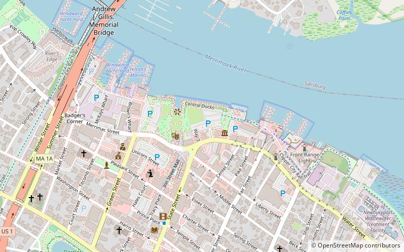 United States Customhouse location map