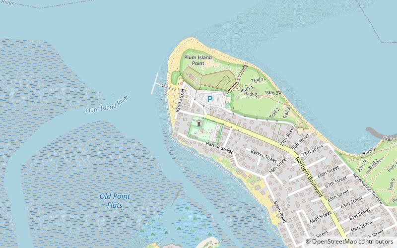 phare de newburyport plum island location map