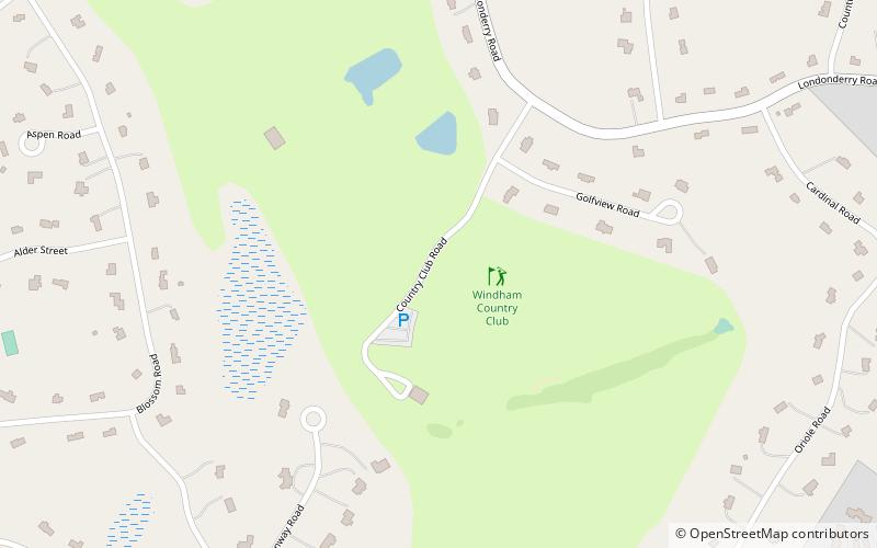 Windham Country Club location map