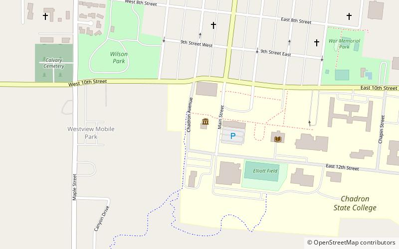 Mari Sandoz High Plains Heritage Center location map