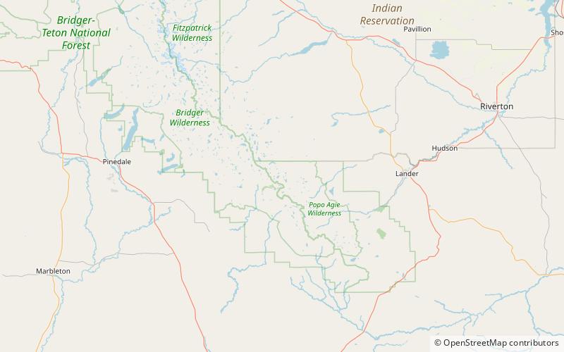 Payson Peak location map