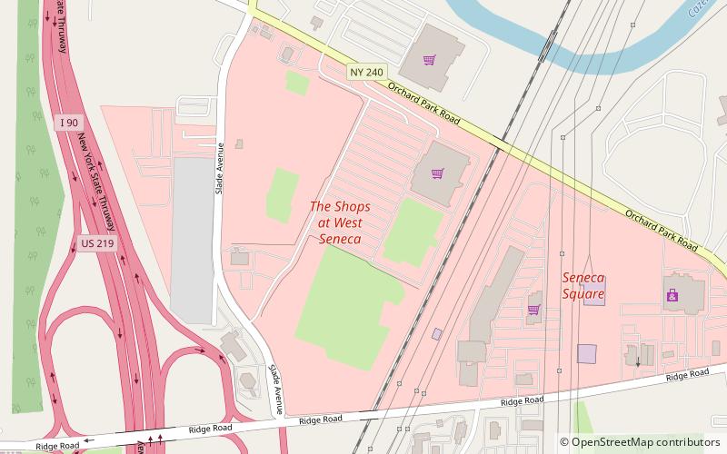 shops at west seneca location map