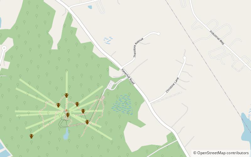 Stonehenge américain location map