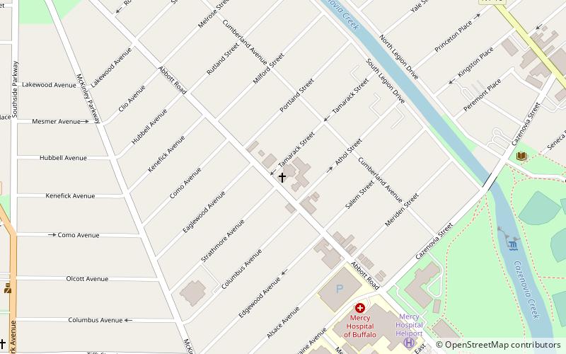 St. Thomas Aquinas RC Church location map