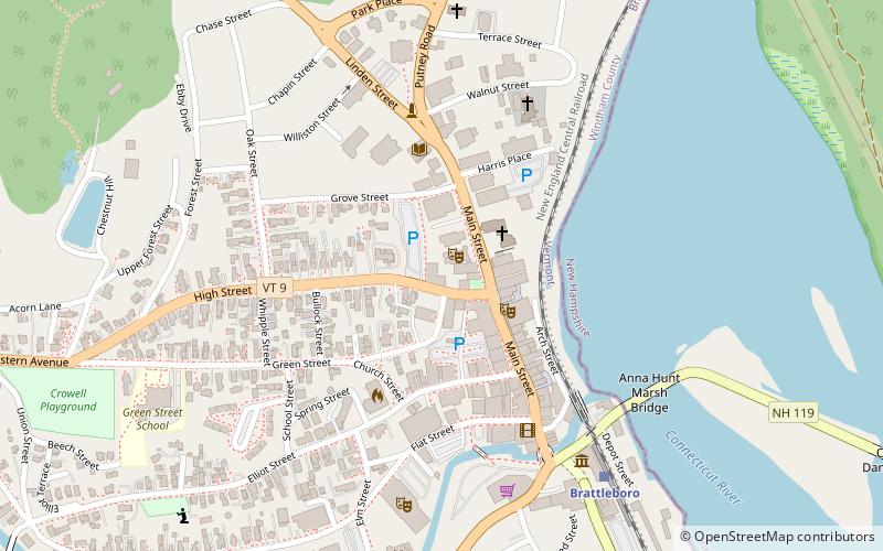 Hermit Thrush Brewery location map