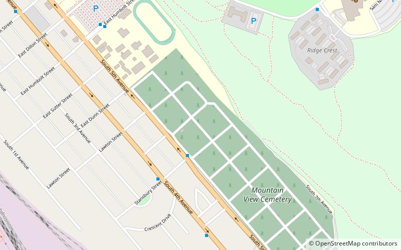 Brady Memorial Chapel location map