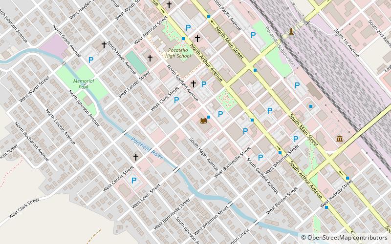 Marshall Public Library location map