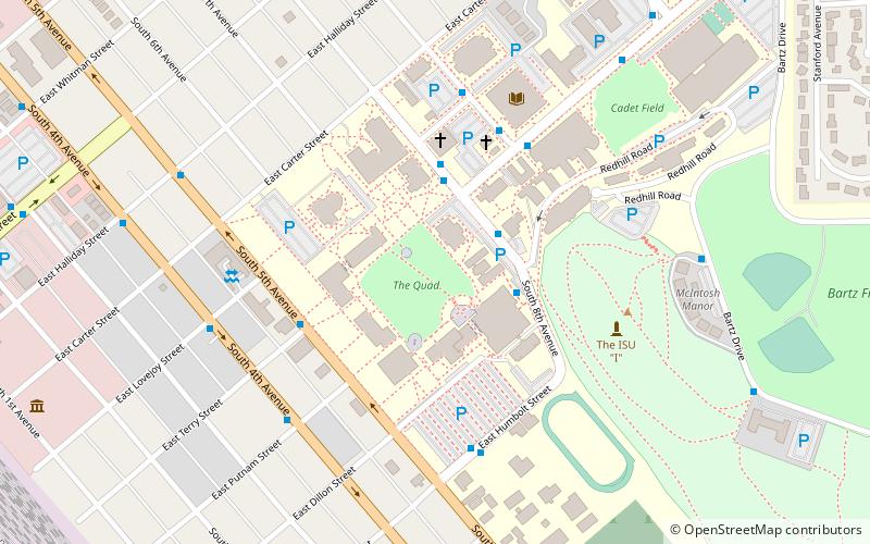 arboreto del estado de idaho pocatello location map