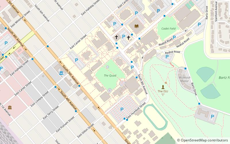 Idaho State Arboretum location map