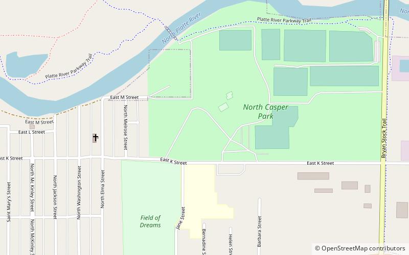 George Tani Field location map