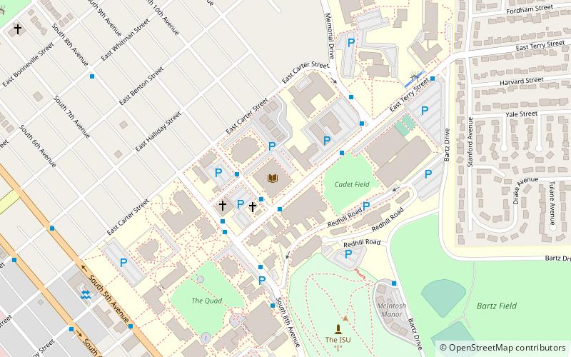 Eli M. Oboler Library location map