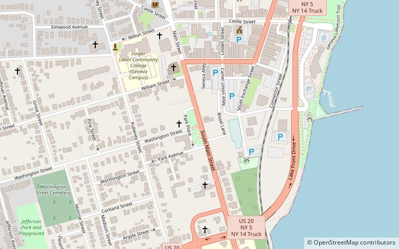 Smith's Opera House location map