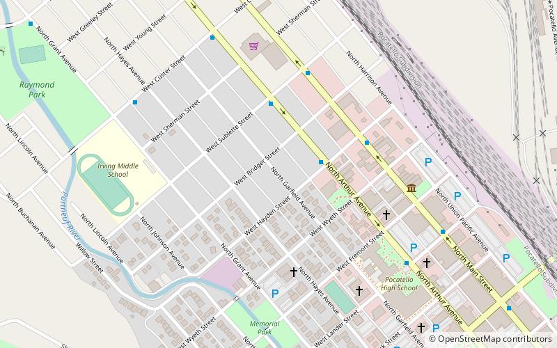 standrod house pocatello location map