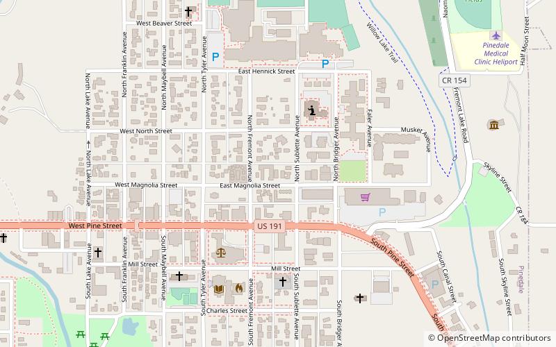 Log Cabin Motel location map