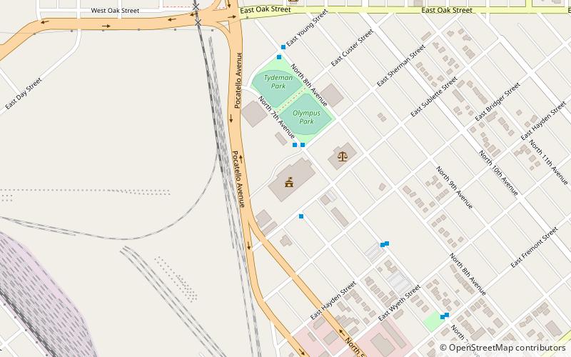 City of Pocatello - City Hall location map
