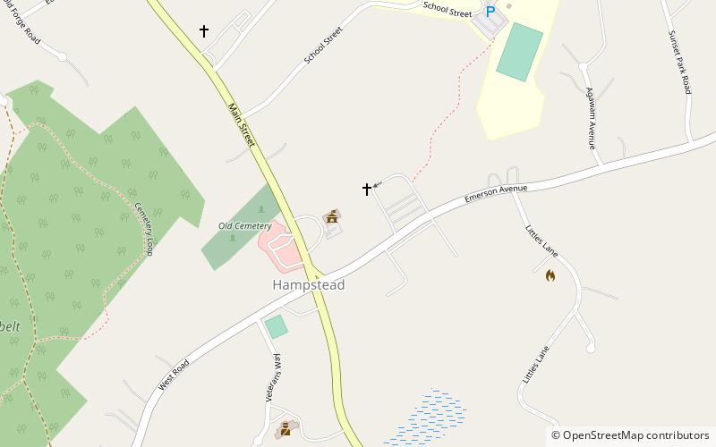 Hampstead Meetinghouse location map