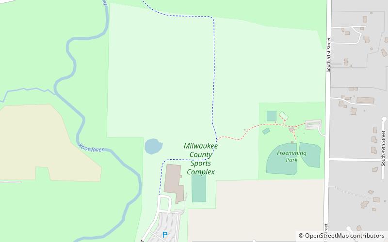 Milwaukee County Sports Complex location map