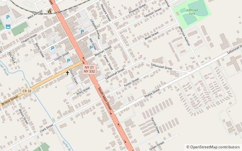 Saltonstall Street School location map