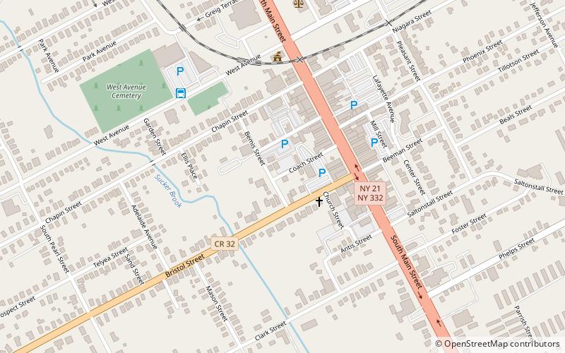 Coach Street Clay location map