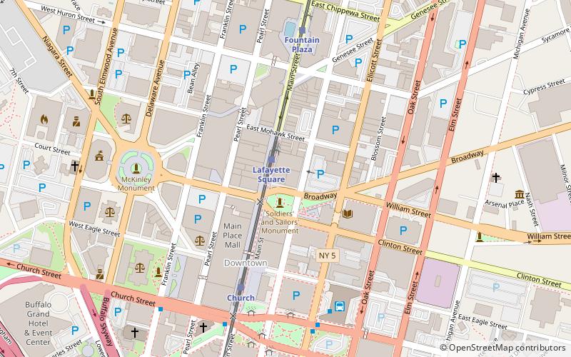 10 Lafayette Square location map