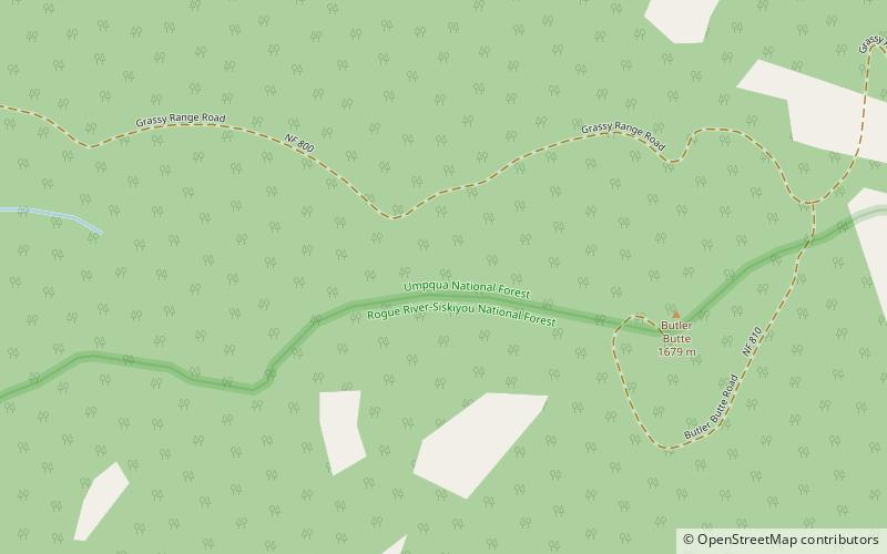 Grassy Range location map