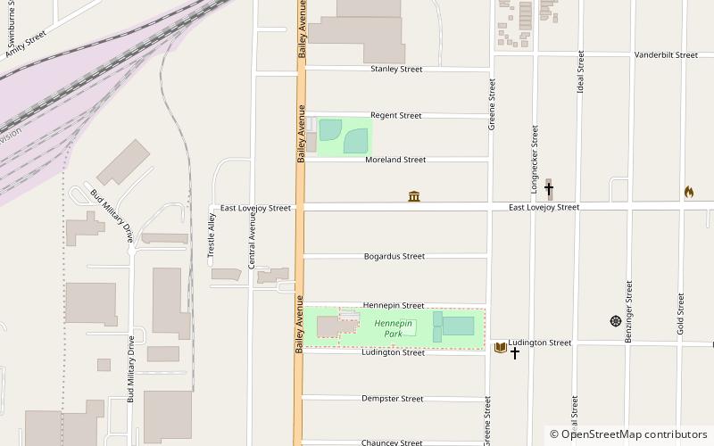 east lovejoy buffalo location map