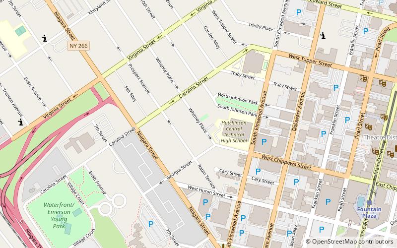 West Village Historic District location map
