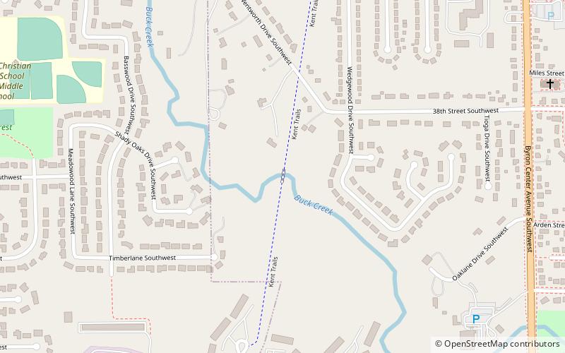 kent trails wyoming location map