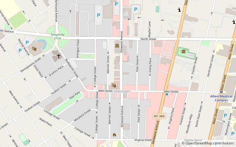 Elmwood Village location map