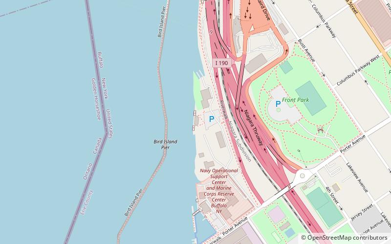 Fontana Boathouse location map