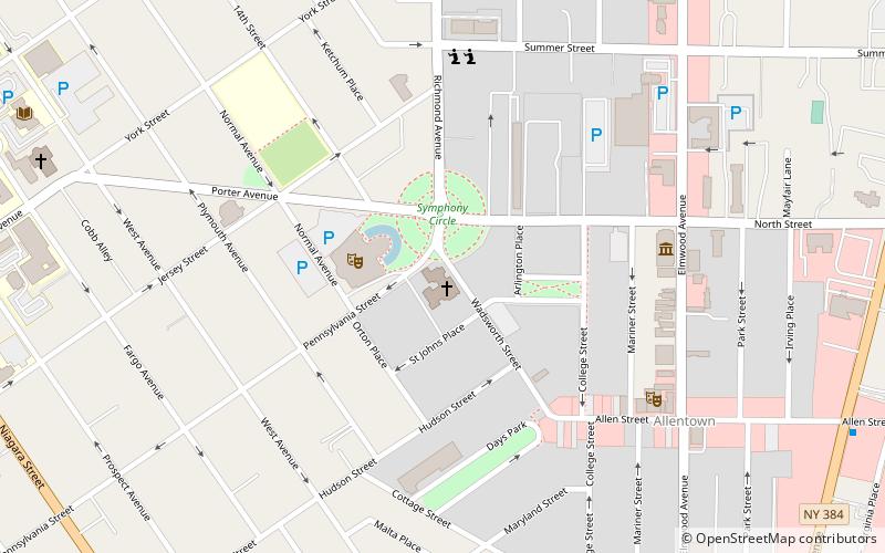 First Presbyterian Church location map