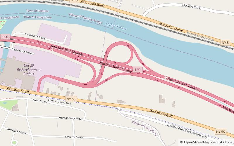 united states post office canajoharie location map