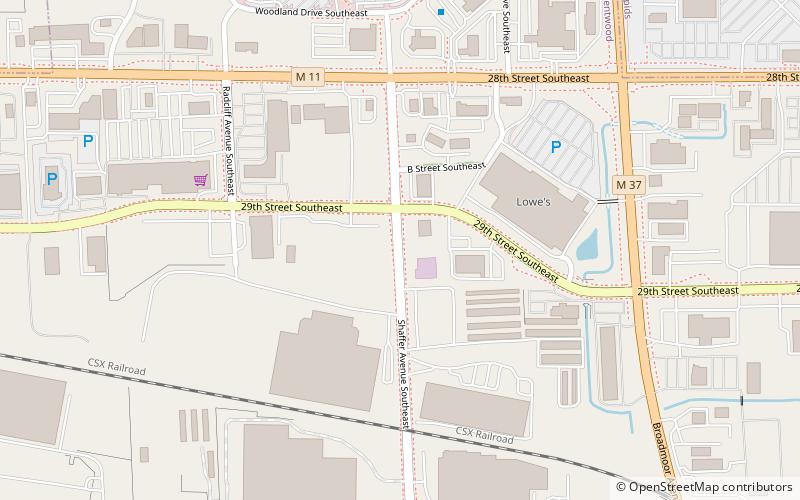 Kentwood location map