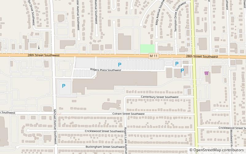 Rogers Plaza location map