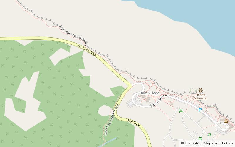 Rim Drive location map