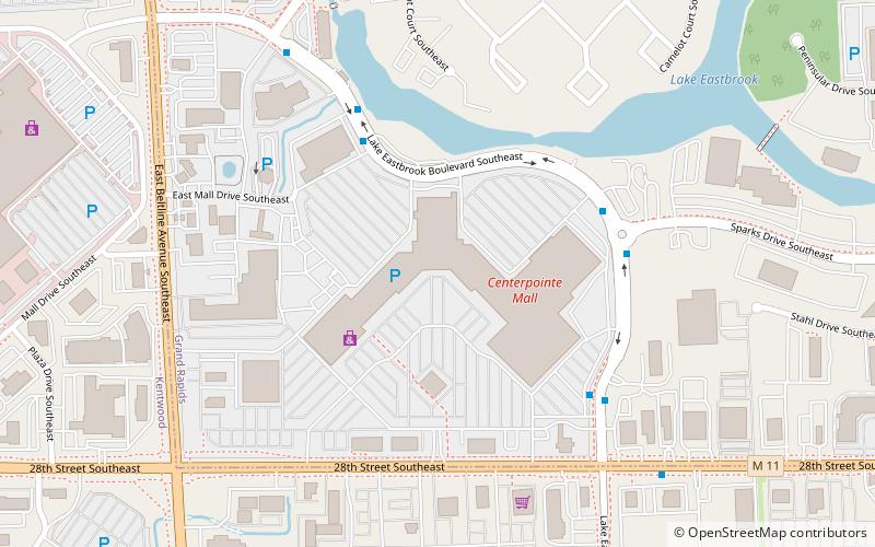 shops at centerpoint grand rapids location map