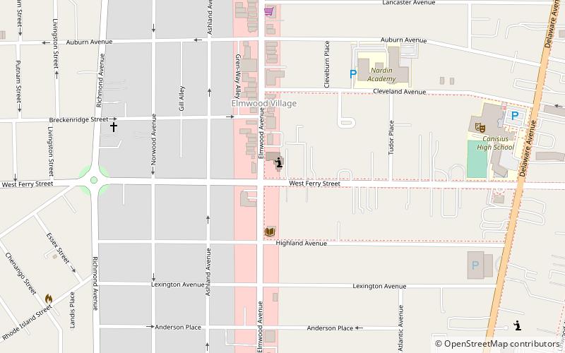 Unitarian Universalist Church of Buffalo location map