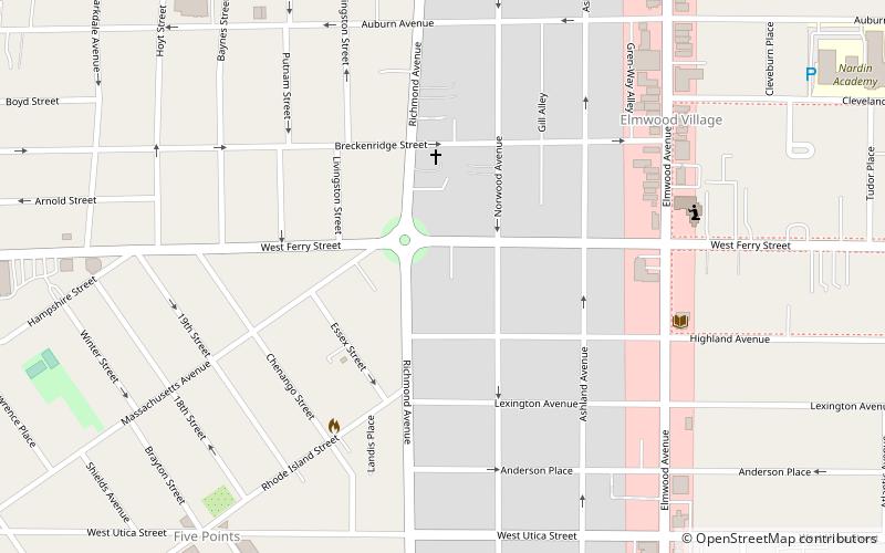 Richmond Avenue Methodist-Episcopal Church location map