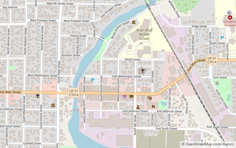 Jens Naeset House location map