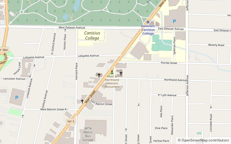 Lincoln Memorial United Methodist Church location map