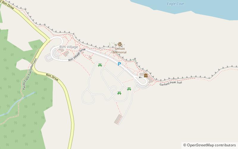 Rim Village Historic District location map