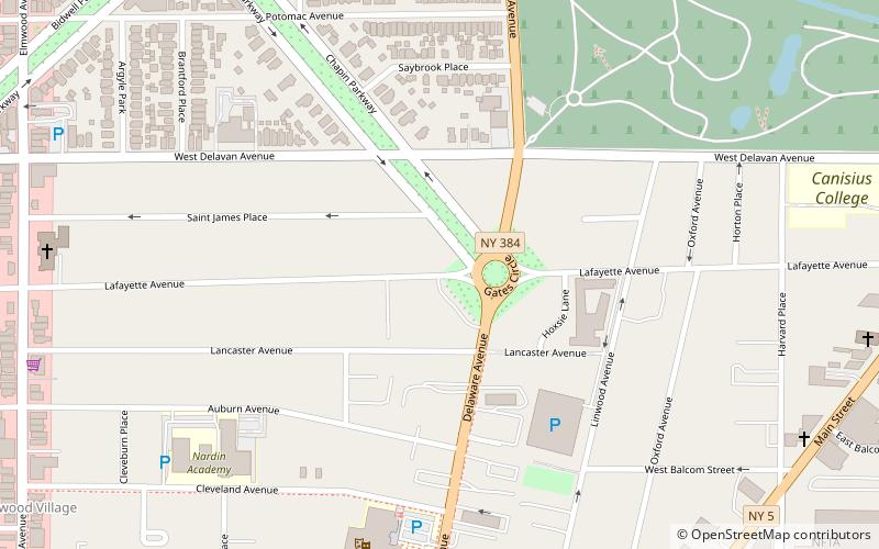 Parke Apartments location map