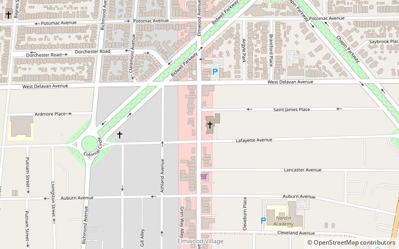 Lafayette Avenue Presbyterian Church location map