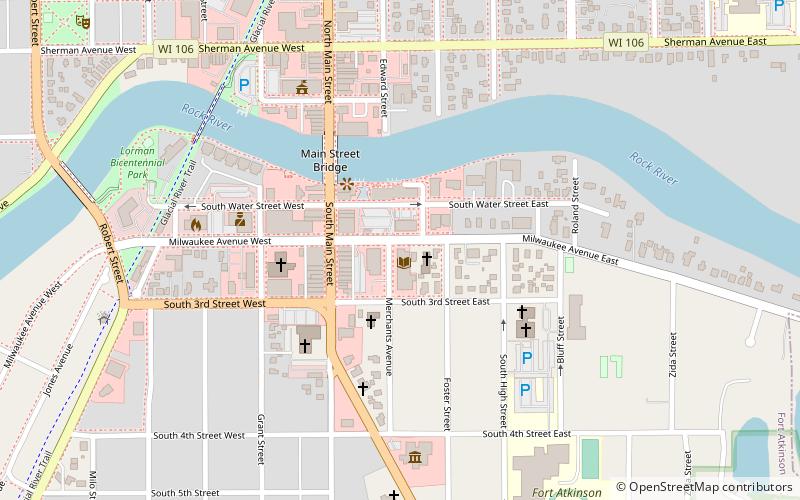 dwight foster public library fort atkinson location map