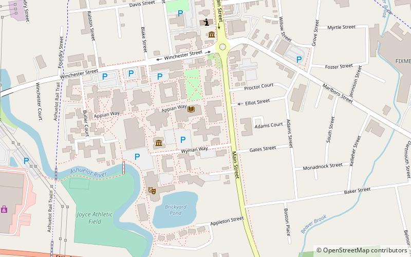 Elliot Mansion location map