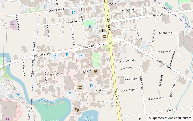 keene state college location map