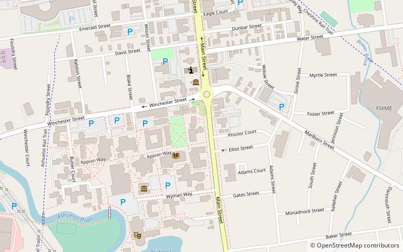 Dinsmoor–Hale House location map