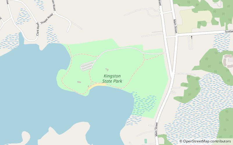 Kingston State Park location map